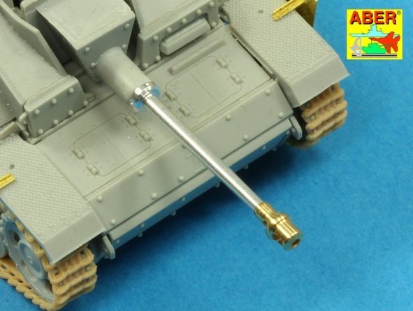 Aber 72L-53 German StuK.40 L/48 7.5 cm Barrel early model muzzle brake for StuG. III Ausf.F/8 and StuG. III Ausf.G early 1/72 – image 7