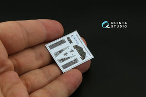 Quinta Studio QD72067 F-117A 3D-Printed &amp;amp; coloured Interior on decal paper (Hasegawa) 1/72 – zdjęcie 4