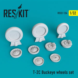 RESKIT RS32-0124 T-2C &amp;quot;BUCKEYE&amp;quot; WHEELS SET 1/32