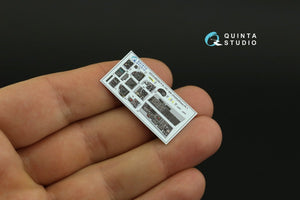Quinta Studio QDS-48280 F/A-18C late 3D-Printed &amp;amp; coloured Interior on decal paper (HobbyBoss)(Small version) 1/48 – immagine 10