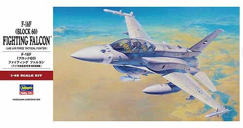 Hasegawa PT44 F-16F (Block 60) Fighting Falcon 1/48
