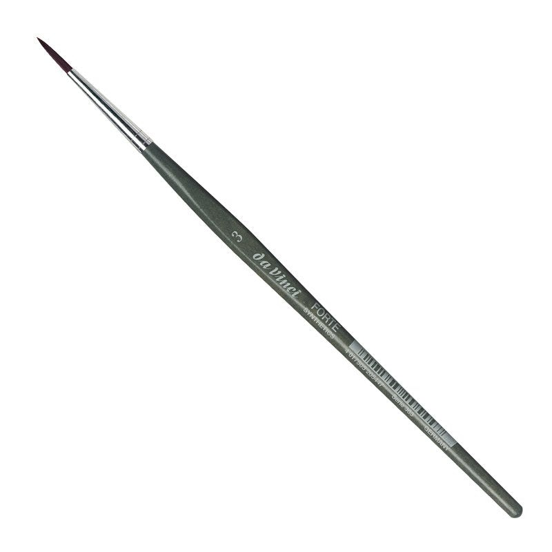 Pinceau rond synthétique da Vinci 363/3 FORTE, taille 3