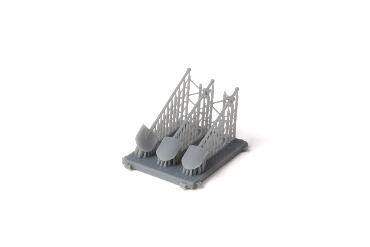 Eduard 635050 German WWII Shovels 3 pcs 1/48 – obrázek 2