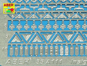 Aber 35A111 Insignia for german soldiers (II WW) 1/35 – zdjęcie 4