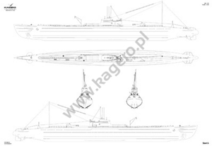 Kagero 16073 Imperial Japanese Navy Type B-1 Submarine EN – zdjęcie 4