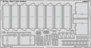 Eduard 36320 Ailes de Tiger I tardives 1/35 Academy
