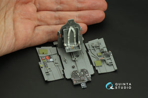 Quinta Studio QD32217 P-40N early 3D-Printed coloured Interior on decal paper (Hasegawa/Eduard) 1/32 – zdjęcie 6