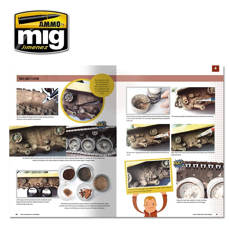 AMMO of Mig Jimenez 6210 MODELLING SCHOOL - HOW TO MAKE MUD IN YOUR MODELS (English) – image 4