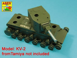 Aber 35L-324 Lufa 152,4mm M-10S do radzieckiego czołgu KW-2 1/35 – zdjęcie 5