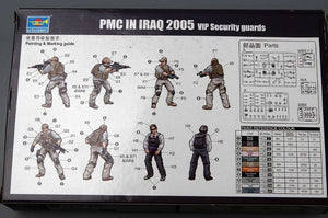 Trumpeter 00420 PMC in Iraq 2005-VIP Security Guards 1/35 – zdjęcie 3