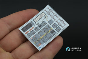Quinta Studio QD32181 F-104S-ASA 3D-Printed colored Interior on decal paper (Italeri) 1/32 – image 5