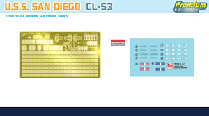Dragon 7052 USS San Diego CL-53 1/700 – zdjęcie 5