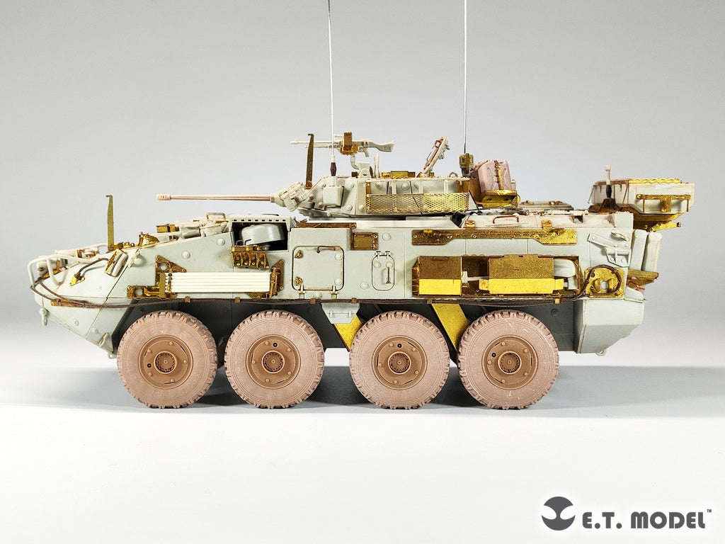 E.T. Model P35-155 U.S.Army Stryker Armored Vehicle Sagged Wheels For TRUMPETER Kit 1/35 – zdjęcie 8