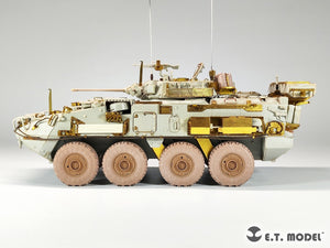 E.T. Model P35-155 U.S.Army Stryker Armored Vehicle Sagged Wheels For TRUMPETER Kit 1/35 – zdjęcie 8