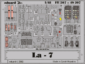 Eduard FE207 Lavochkin La-7 1/48 EDUARD, GAVIA