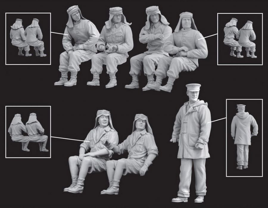 Dragon 6682 SAS Vehicle Crews North Africa 1942 1/35 – immagine 2