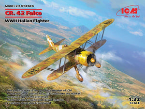 ICM 32020 Fiat CR.42 Falco WWII Italian Fighter 1/32 – zdjęcie 2