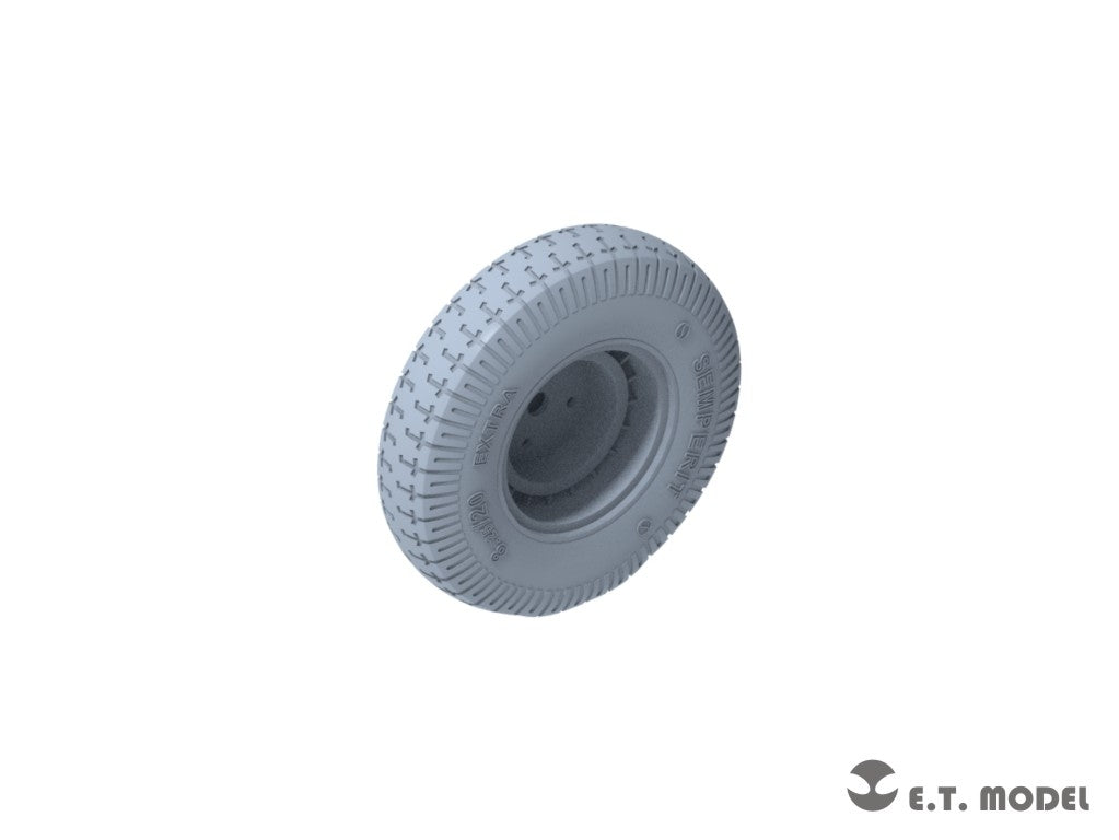 ET Model P35-106 WWII German Sd.Kfz.234 Large Diameter Weighted Wheels Type.6 1/35 – image 5