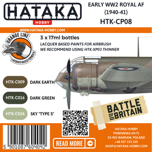 Hataka Hobby HTK-CP08 Early WW2 Royal AF (1940-41) – zdjęcie 2