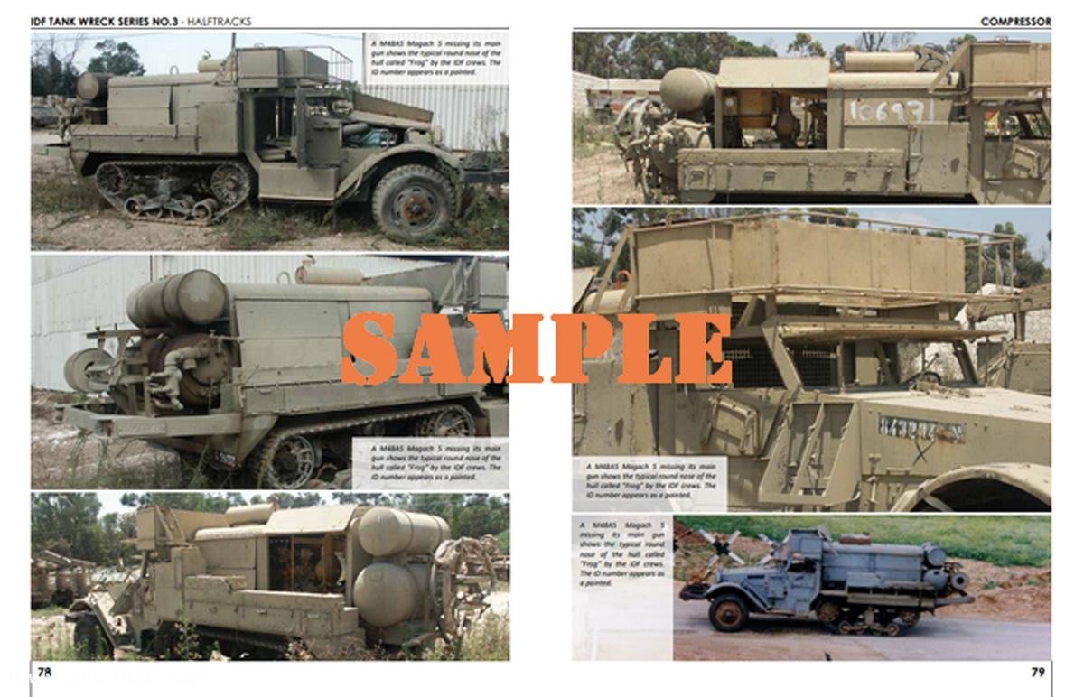 Desert Eagle Publishing DEP-TWR3 HALF TRACK WRECKS – SPECIAL HALFTRACKS USED BY THE IDF. PART 3 – image 5