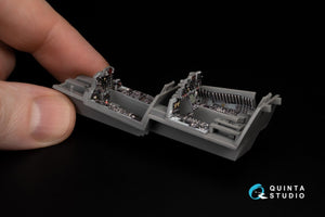 Quinta Studio QD+48387 F-4E early with slatted wing 3D-Printed &amp;amp; colored Interior on decal paper (Meng) (with 3D-printed resin parts) 1/48 – image 12