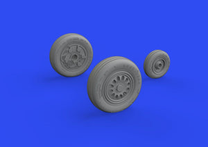 Eduard 648833 F-16C wheels late KINETIC MODEL 1/48 – zdjęcie 3