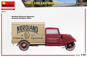 MiniArt 38047 TEMPO E400 KASTENWAGEN 3-WHEEL DELIVERY BOX TRACK 1/35 – zdjęcie 11