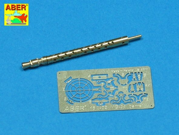 Canon tourné Aber 16L-02 pour mitrailleuse allemande MG34 1/16  – image 3