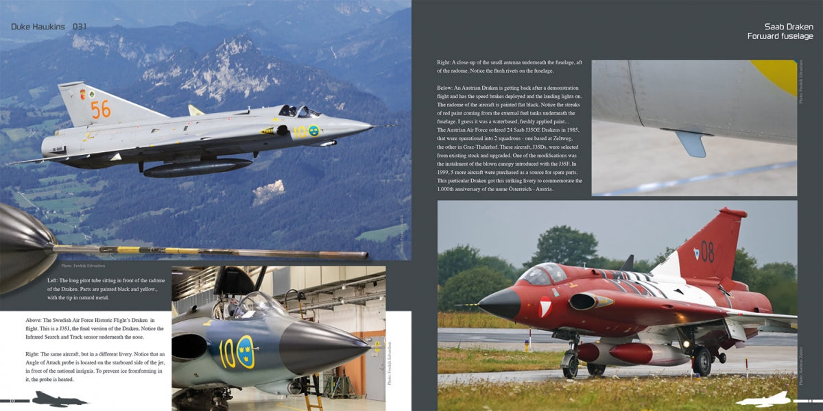 HMH Publications DH-031 Saab 35 Draken - Aircraft in Detail 031 (English Version) – zdjęcie 2