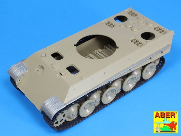 Aber 25010 Fenders for Panther G/Jagdpanther 1/25 – image 8