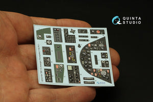 Quinta Studio QD32164 TBF-1C Avenger 3D-Printed &amp;amp; coloured Interior on decal paper (Trumpeter) 1/32 – zdjęcie 3