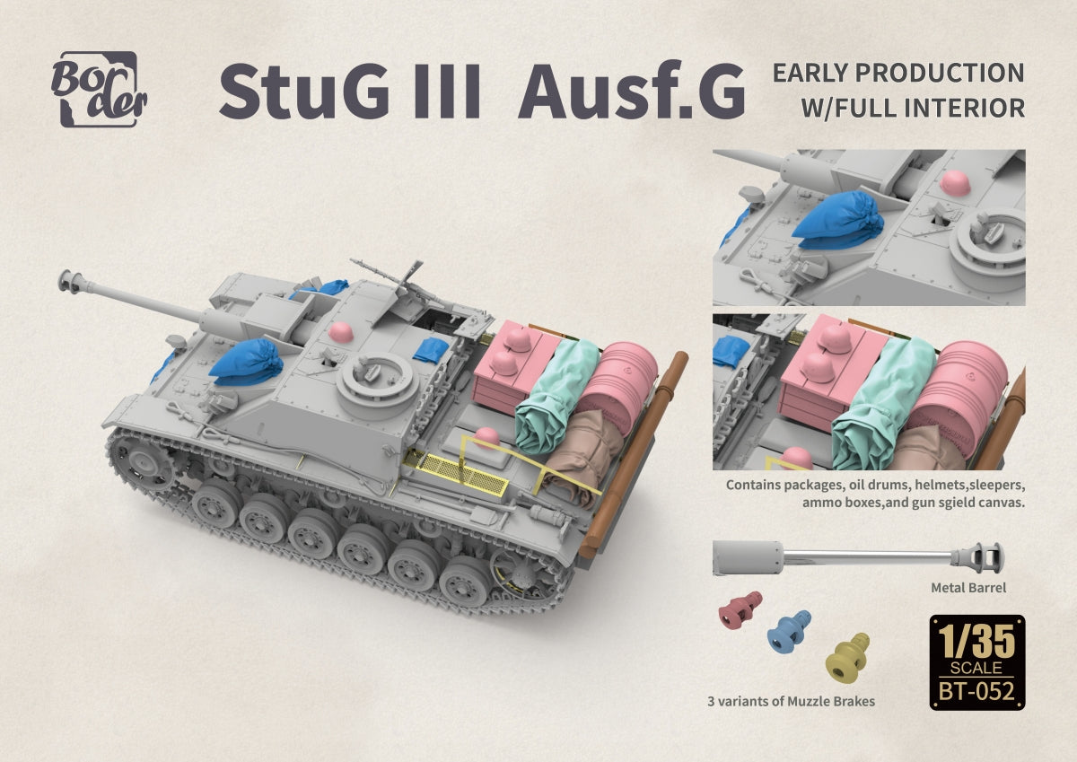 Border Model BT-052 StuG III Ausf. G Early Production Version 1/35 – image 5
