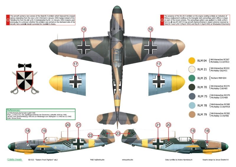 Exito ED48013 Eastern Front Fighters 2 1/48 – image 8