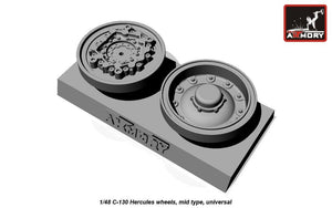 Armory Models AW48310 C-130 Hercules wheels, mid type 1/48 – zdjęcie 4