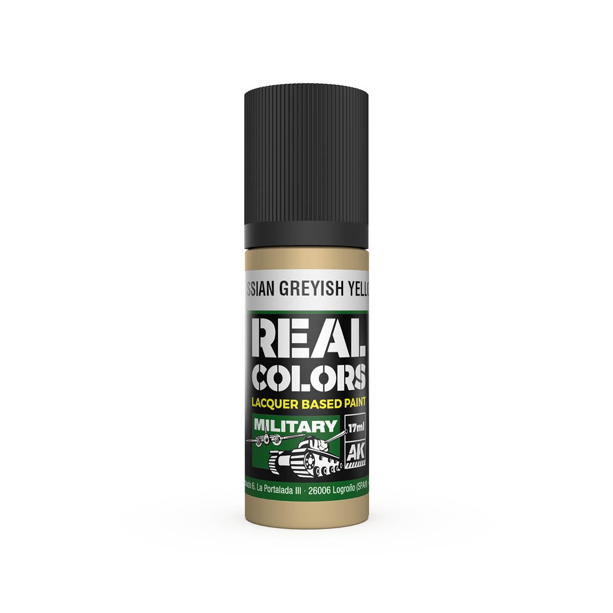 AK Interactive RC878 Russian Greyish Yellow 17 ml – zdjęcie 2