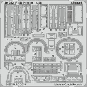 Eduard 49982 F-4B interior 1/48 ACADEMY – image 2