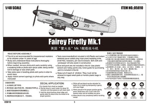 Trumpeter 05810 Fairey Firefly Mk.1 1/48 – image 3