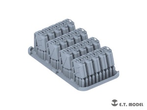 E.T. Model P72-001 WWII German 20L JERRY CANS SET ( 3D Print ) 1/72 – zdjęcie 4