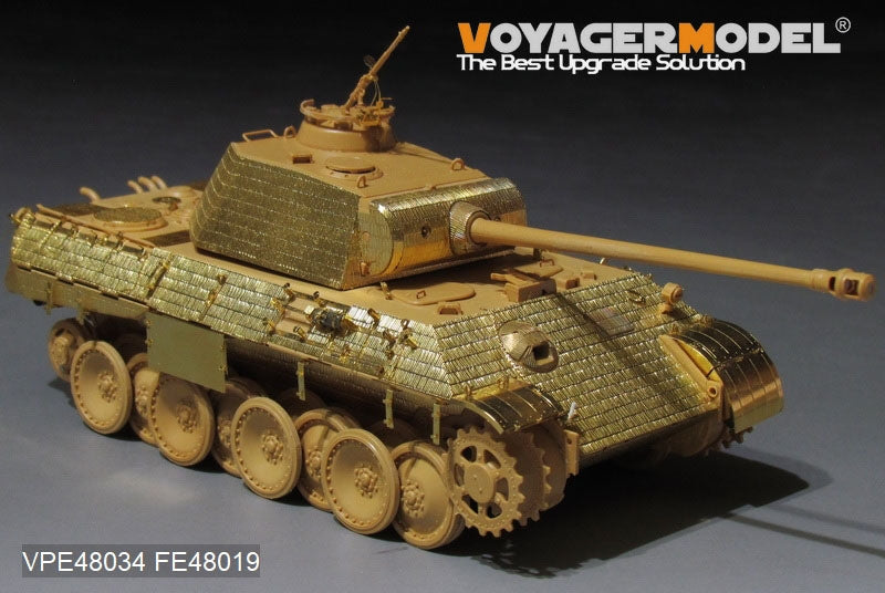 Voyager Model VPE48034 WWII German Panther A Tank Basic For SUYATA NO-001 1/48 – zdjęcie 3