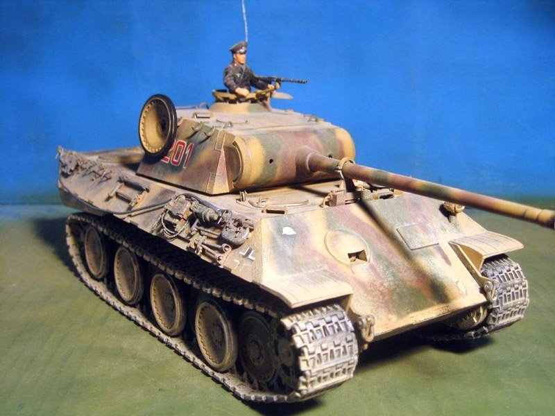 Eureka XXL ER-2501 Towing cable for Pz.Kpfw.V Panther Ausf.G Tank 1/25 – image 9