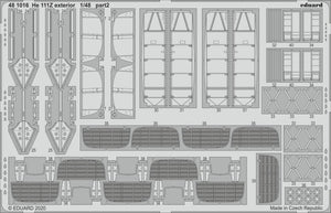 Eduard 481016 He 111Z exterior for ICM 1/48 – immagine 2