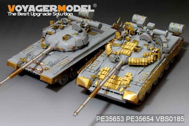 Voyager Model PE35653 Modern Russian T-80B MBT (smoke discharger include) (For TRUMPETER 05565) 1/35 – image 6