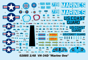 Trumpeter 02885 VH-34D &amp;#39;Marine One&amp;#39; 1/48 – zdjęcie 4
