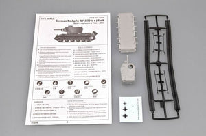 Trumpeter 07266 German Pz.kpfw KV-2 754( r )tank 1/72 – zdjęcie 3