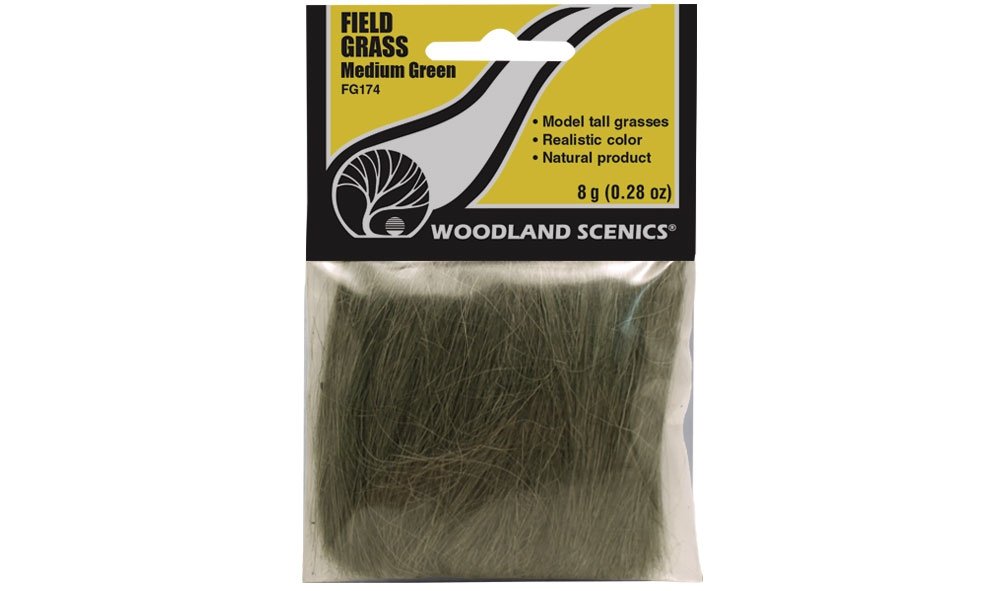 Woodland Scenics WFG174 Medium Green Field Grass – image 2