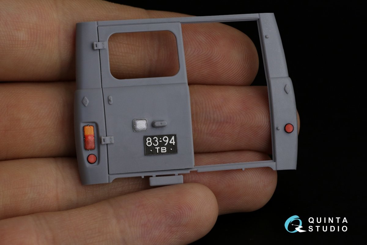 Quinta Studio QD35040 UAZ-452 3D-Printed &amp;amp; coloured Interior on decal paper (Zvezda) 1/35 – zdjęcie 7
