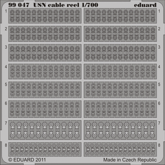 Eduard 99047 USN cable reel 1/700