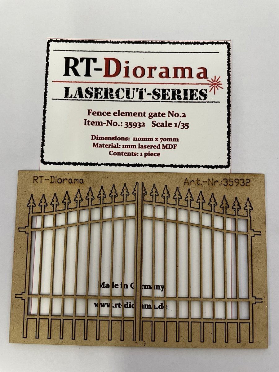RT-Diorama 35932 Fence element gate No.2 1/35