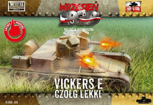 First to Fight PL028 Vickers E Czołg lekki 1/72 – zdjęcie 2