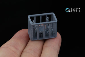 Quinta Studio QT48065 Cockpit Details for the LaGG-3 and La-5 family: Seat, Gunsight and Control Stick (all kits) 1/48 – image 4